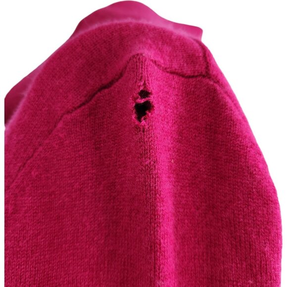 Hobbs London Pink Merino Wool and Cashmere Sweater S Roll Turtle Neck Pullover - Picture 8 of 8